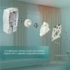 Умный электрокарниз для штор WiFi в сборе